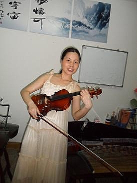 小提琴的第一张照片--厦门987婚恋网